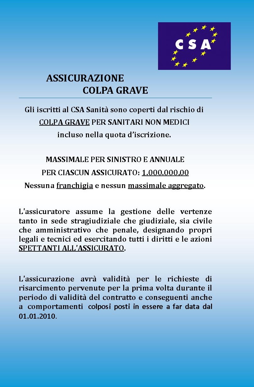 assicurazione colpa grave